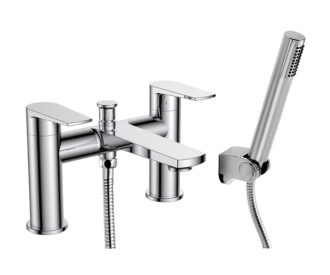 Glide Bath Shower Mixer and Kit -0