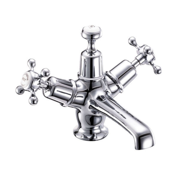 Claremont Basin Mixer with High Central Indice & Click- Clack Waste -0