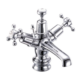 Claremont Regent Basin Mixer with High Central Indice & Pop up Waste -0