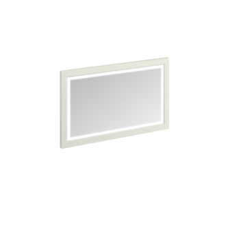 Framed 120 Mirror with LED Illumination (Sand, Olive, White) -0