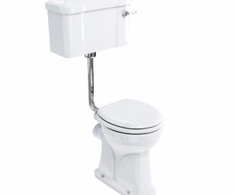 Regal Low Level Pan, Cistern & Flush Pipe-0