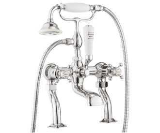Belgravia Crosshead Bath Shower Mixer With Kit -0