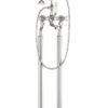Belgravia Crosshead Bath Shower Mixer with Kit and Legs -0