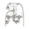 Belgravia Lever Bath Shower Mixer With Kit and Wall Unions -0