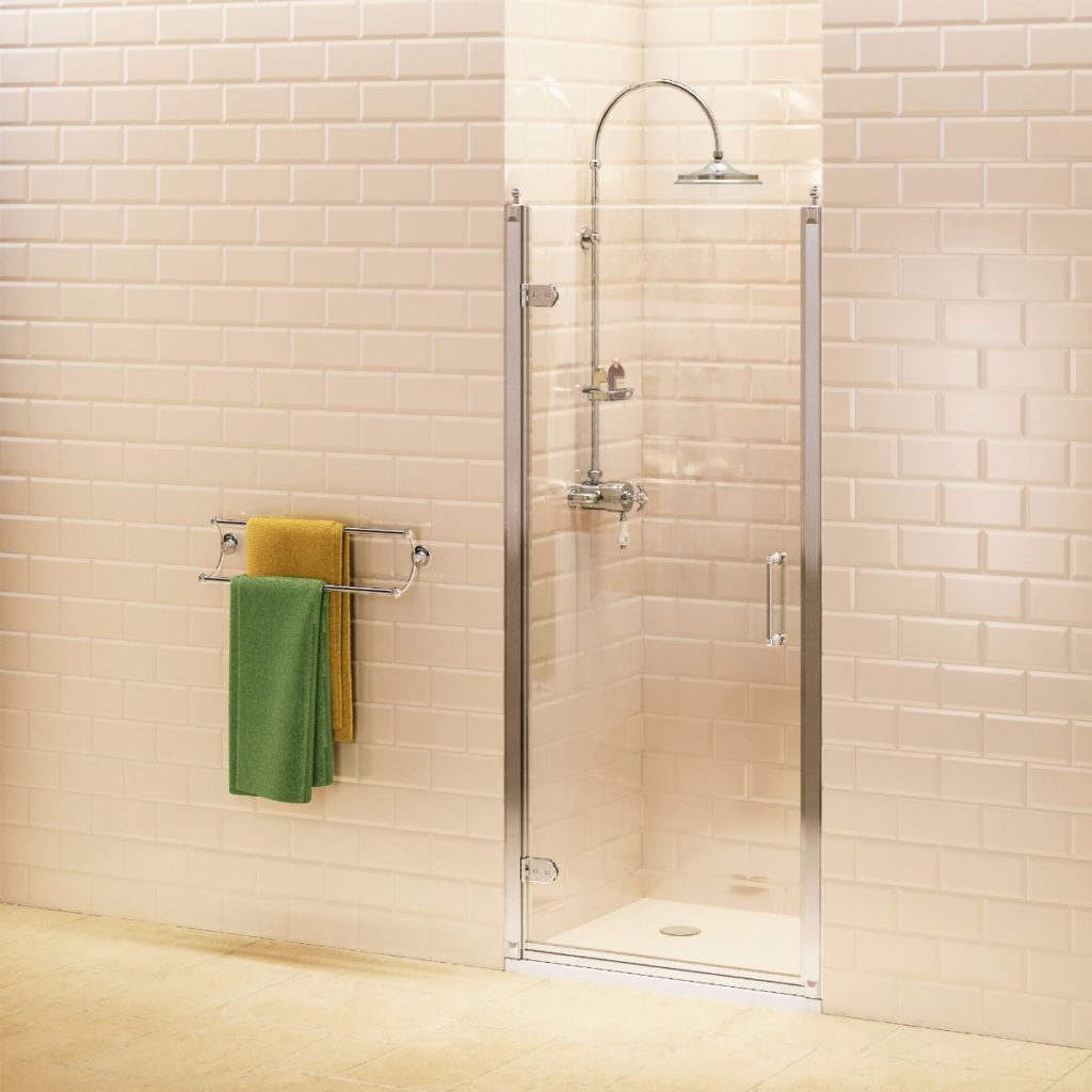 Hinged Shower Door City Tiles Bathrooms