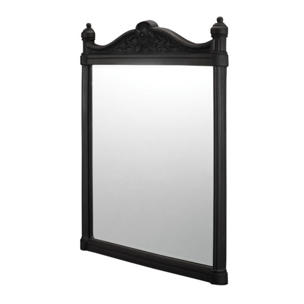 Black 550 Aluminium Frame Mirror -0