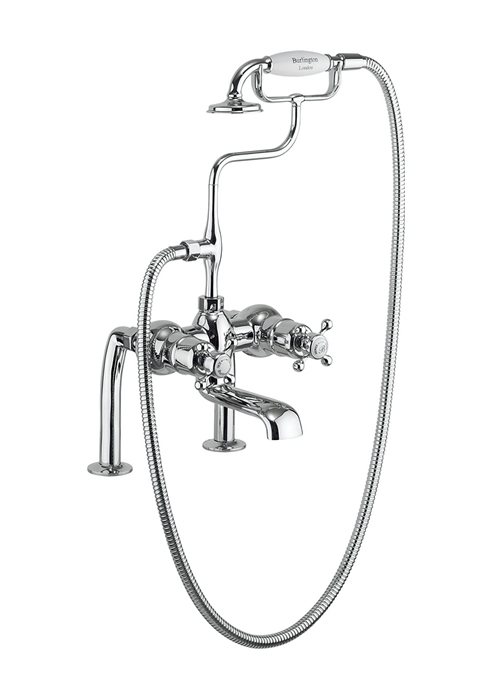 Tay Thermostatic Bath Shower Mixer (Deck Mounted) -0