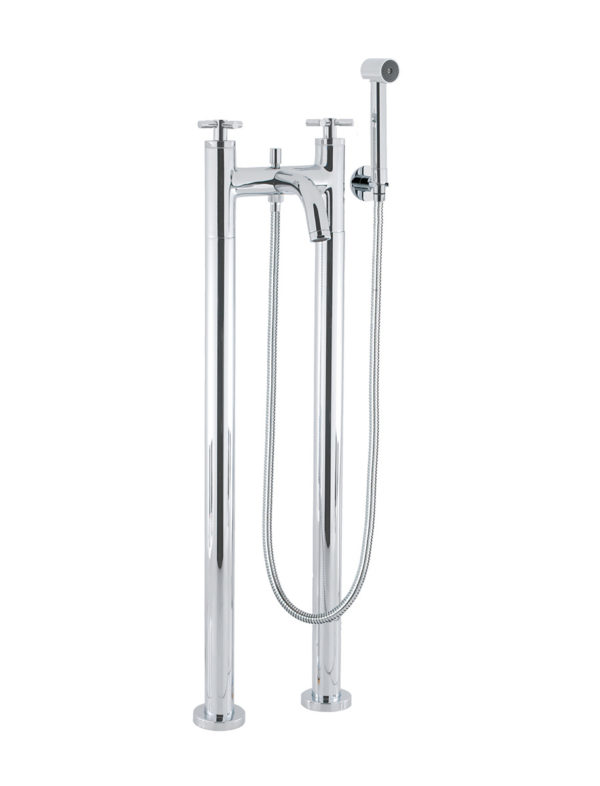 Totti Bath Shower Mixer With Kit & Legs -0