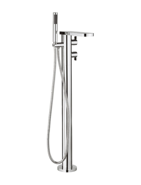 Wisp Thermostatic Bath Shower Mixer with Kit -0