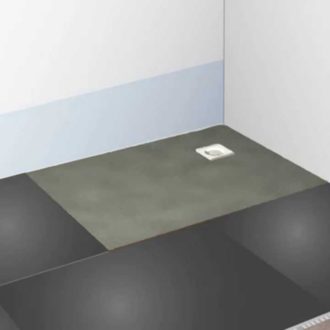Baseboard Formed Wetroom Tray 1800X900 -0