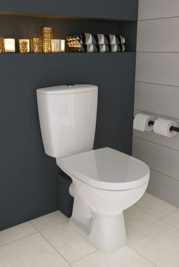 Aztec Toilet Pan, Cistern Inc. Fittings & Seat-3093