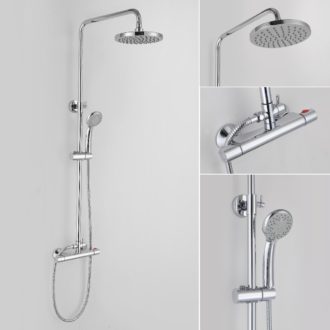 Series A Dual Thermostatic Shower Valve Kit-0