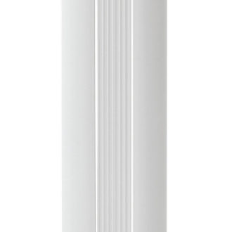 City Vertical 3 Panel Aluminium White-0