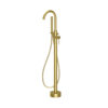 Oir Brushed Brass Floorstanding Bath Shower Mixer & kit-0