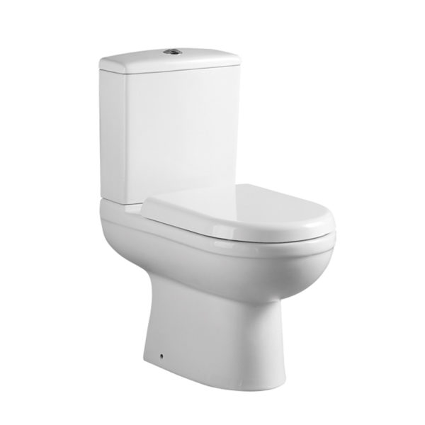 REFINE OPEN BACK TOILET PAN, CISTERN AND SOFT CLOSE SEAT-0