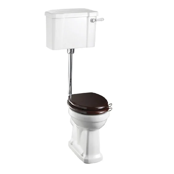 Burlington Low-Level Toilet With Standard WC Pan Traditional - Image 3