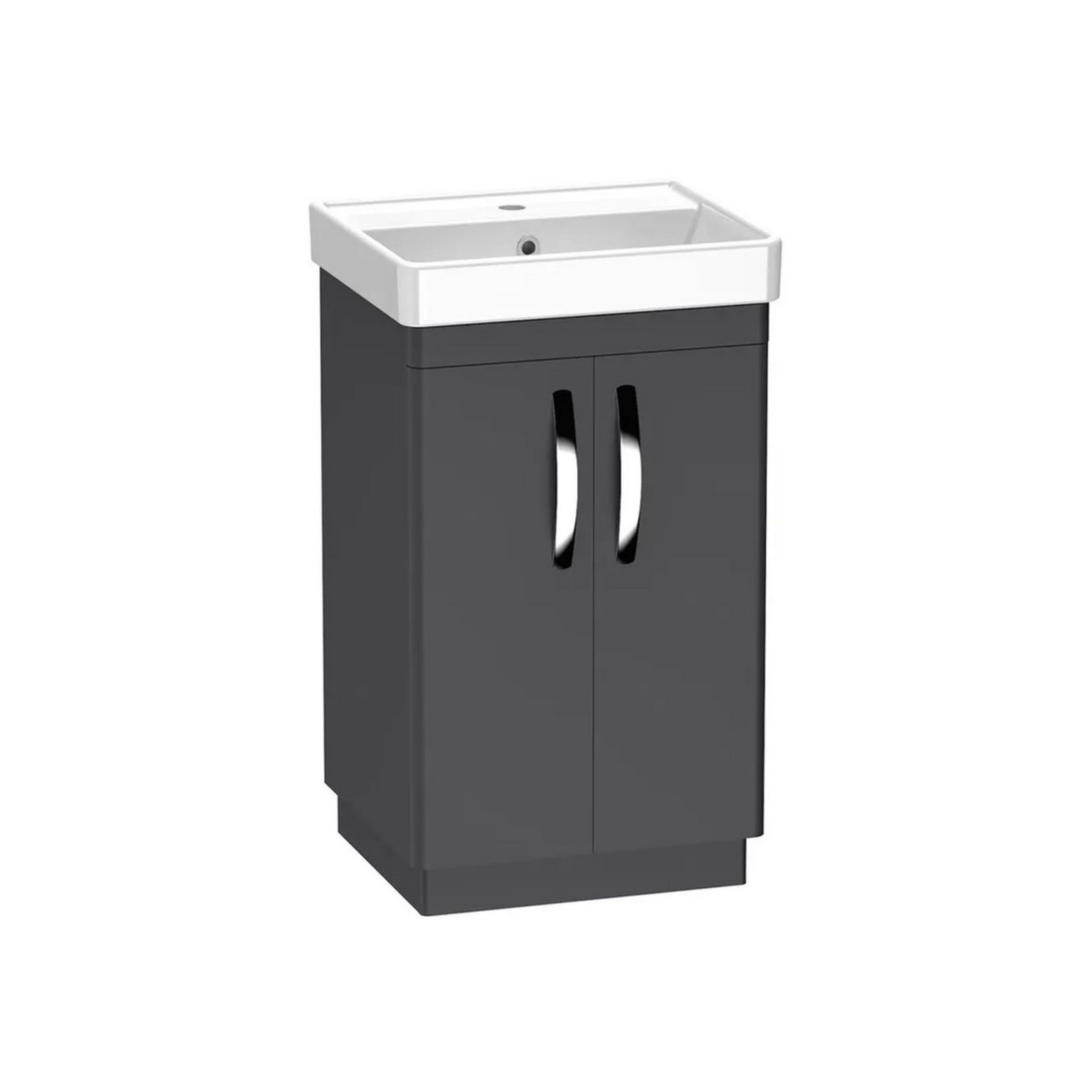 Tavistock Compass Floorstanding Vanity Unit With Deep Ceramic Basin