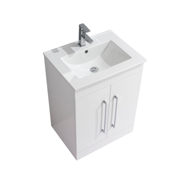 Sienna 600mm Floorstanding Vanity Unit & Basin - Image 2