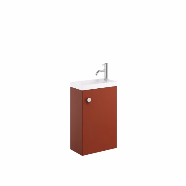 Crosswater Alo Cloakroom Vanity Unit With Basin & Chrome Handle - Image 7
