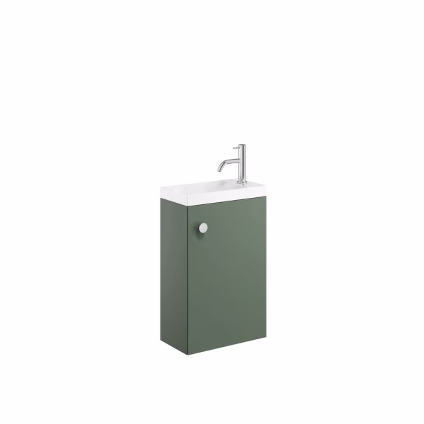 Crosswater Alo Cloakroom Vanity Unit With Basin & Chrome Handle - Image 6