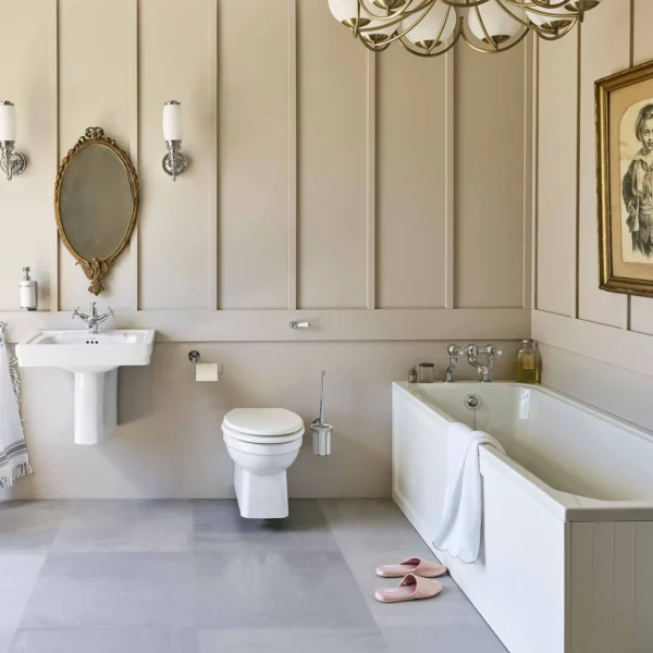Burlington Arundel Single Ended Back To Wall Acrylic Bath - Image 3