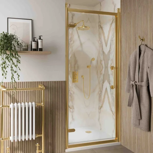Burlington Classique Hinged Shower Door - Image 4