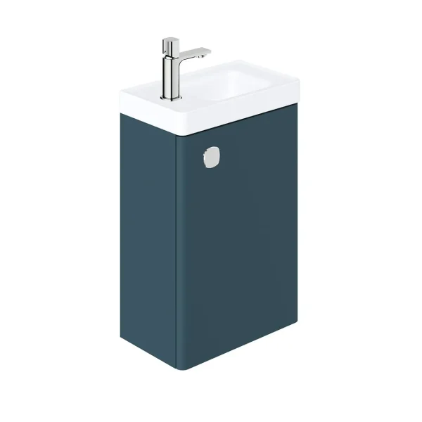 Cameo 400mm Wall Hung Cloakroom Unit And Basin - Image 4