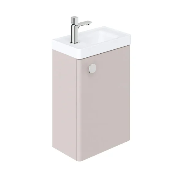 Cameo 400mm Wall Hung Cloakroom Unit And Basin - Image 3