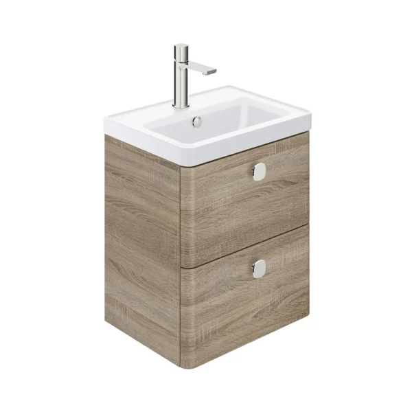 Cameo Wall Hung 2-Drawer Vanity Unit - Image 21