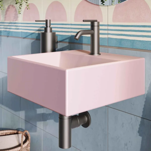 Crosswater 3ONE6 Lever Basin Mixer Tap Monobloc - Image 2