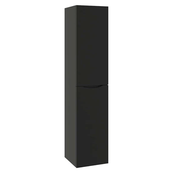 Crosswater Glide II Wall Hung Tall Boy Cabinet With 5 Fixed Shelves