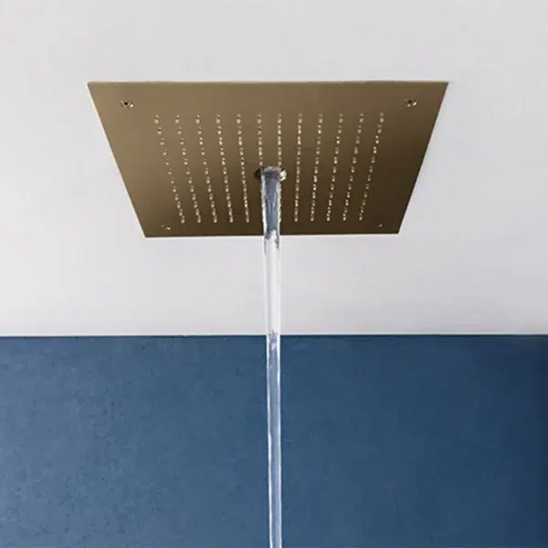 Crosswater MPRO Crossbox 3 Outlet Thermostatic Shower Valve With Stream-Rainfall Overhead and Pencil Handset Kit - Image 9