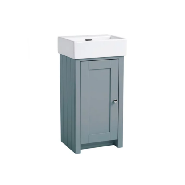 Lansdown 430mm Floorstanding Cloakroom Unit And Basin- all colours