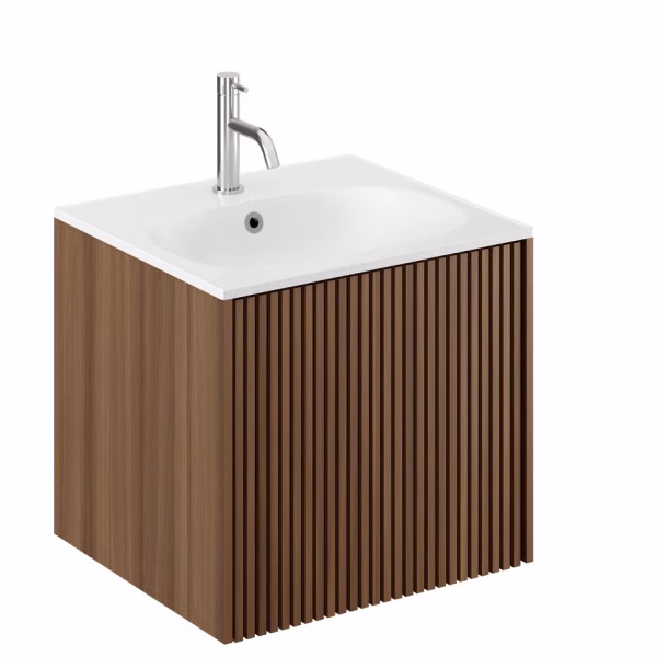Crosswater Limit 1-Drawer Wall Hung Vanity Unit with Basin - Image 32