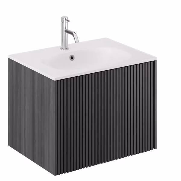 Crosswater Limit 1-Drawer Wall Hung Vanity Unit with Basin - Image 18