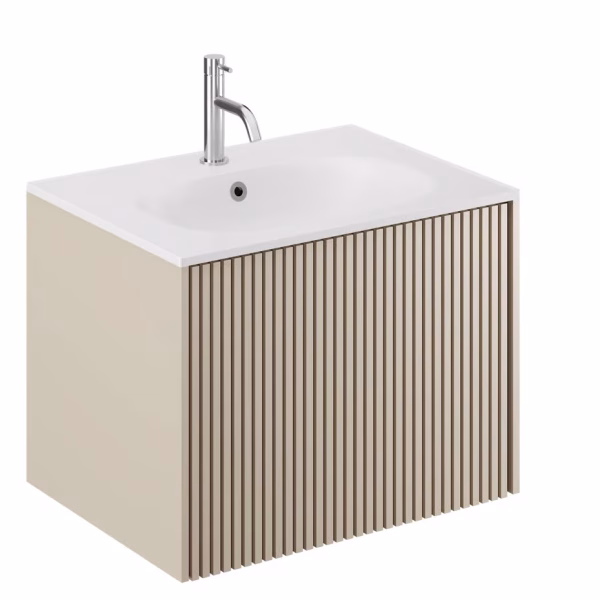 Crosswater Limit 1-Drawer Wall Hung Vanity Unit with Basin - Image 9