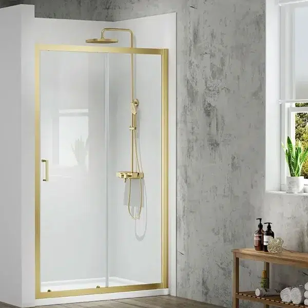 Merlyn MBox Sliding Shower Door In Recess - Image 3
