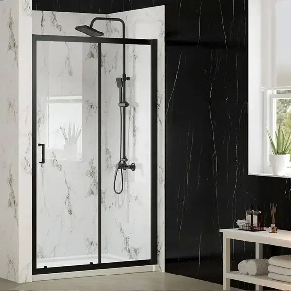 Merlyn MBox Sliding Shower Door In Recess - Image 2