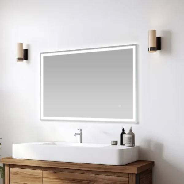 SN-10 LED Bathroom Mirror - 800x600mm
