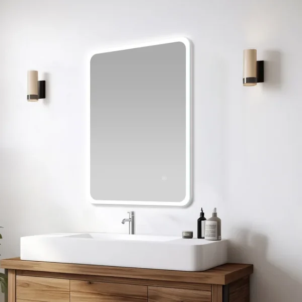 SN-06 LED Bathroom Mirror - 700x500mm
