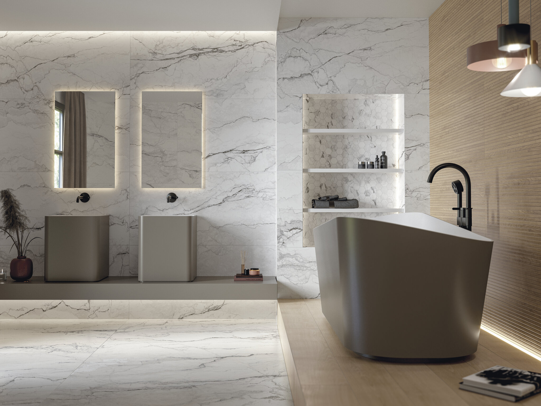 Babylone White 120x60 Lapp - Image 2