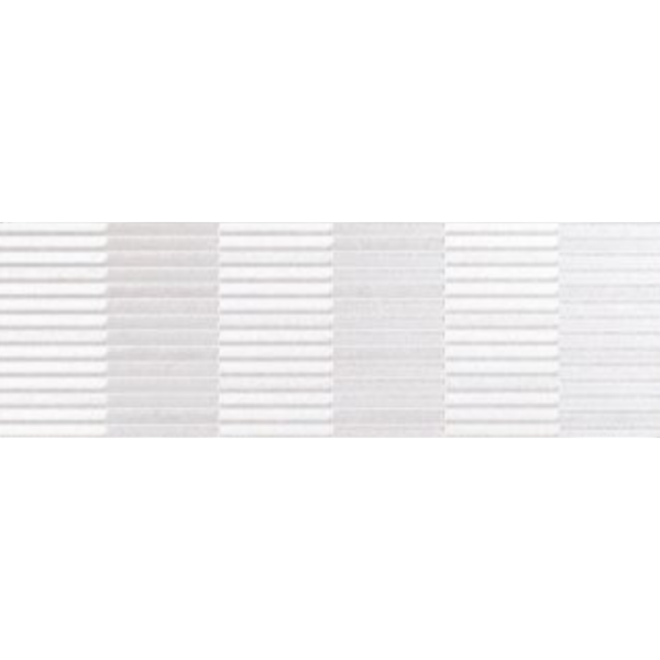 CLEARANCE - Emigres Wonder Blanco Decór 25x75 Wall Tile