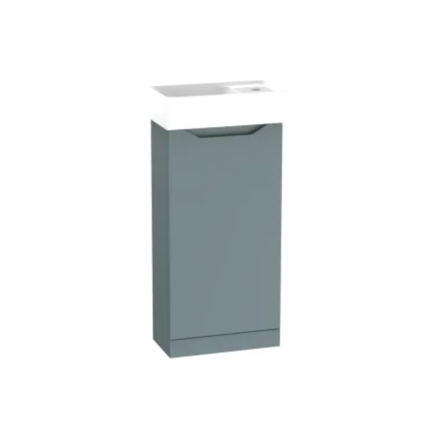 Nimble 400mm Cloakroom Floorstanding Unit And Ceramic Basin - Image 5