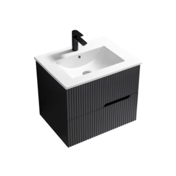 Bijou Wall Hung Vanity Unit And Basin - Image 9