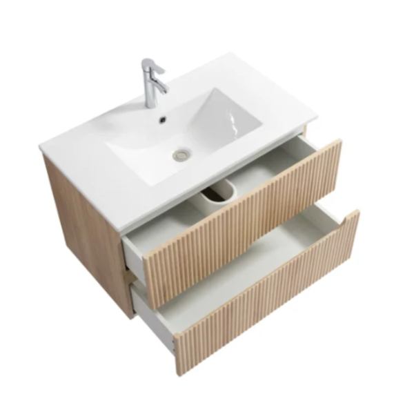 Bijou Wall Hung Vanity Unit And Basin - Image 11