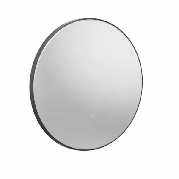 Oxygen LED Illuminated Circular Mirror with Ambient Lighting & Demister - Image 7