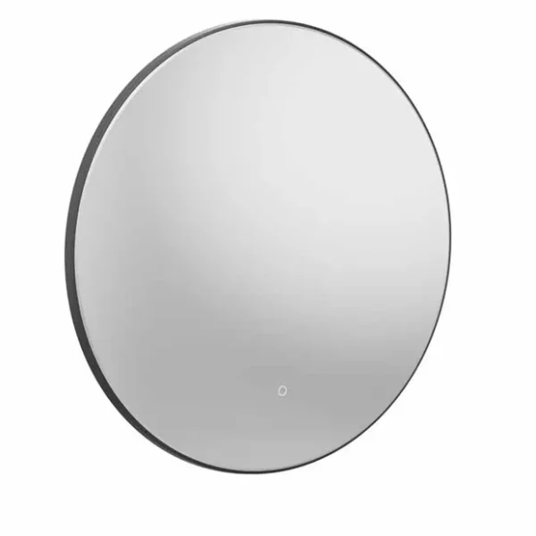 Oxygen LED Illuminated Circular Mirror with Ambient Lighting & Demister - Image 9