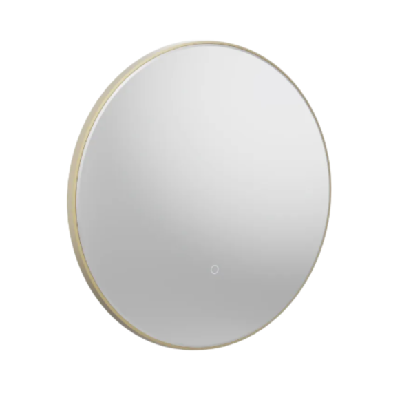 Oxygen LED Illuminated Circular Mirror with Ambient Lighting & Demister - Image 6
