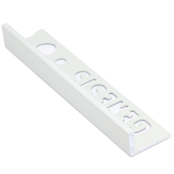 White Metal Tile Trim