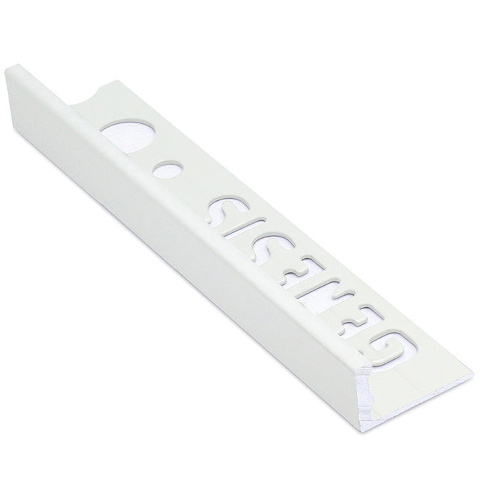 White Metal Tile Trim